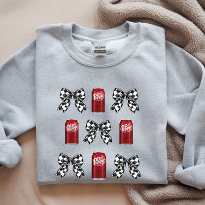 Dr Pepper & Bow PNG: Soda Lover Design (Digital Download)